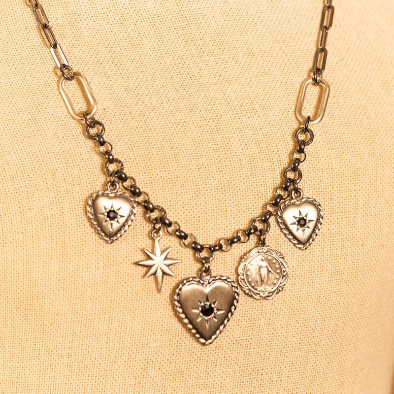 Collana 3 cuori
