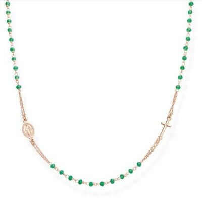 Collana rosario girocollo