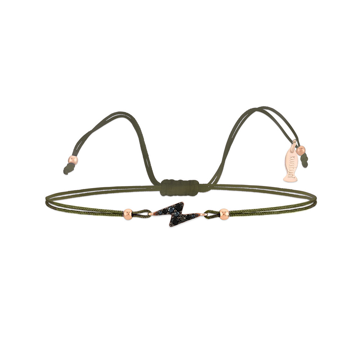 Bracciale AG 925 LIGHTNING  blac