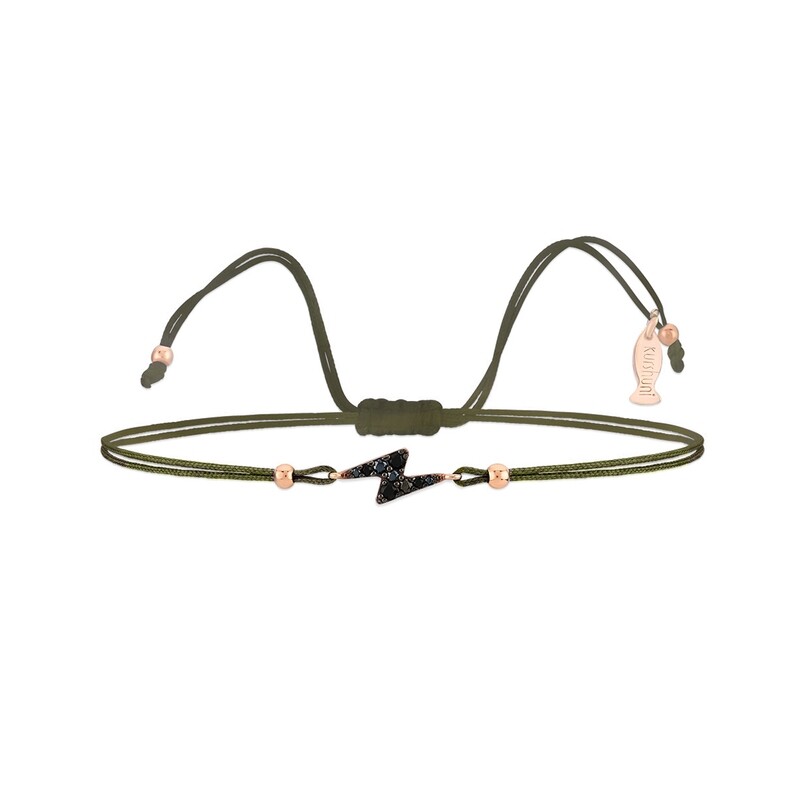 Bracciale AG 925 LIGHTNING  blac