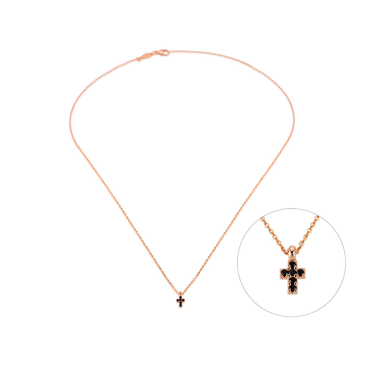 collana mini cross