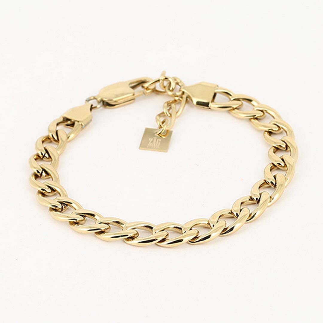 Bracciale maglia rettangolare ritorta