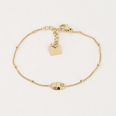 Bracciale scarabeo portafortuna