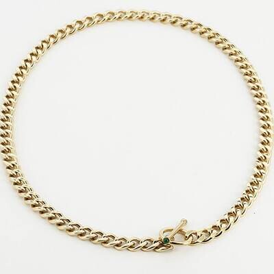 Collana grumette chiusura T-Bar