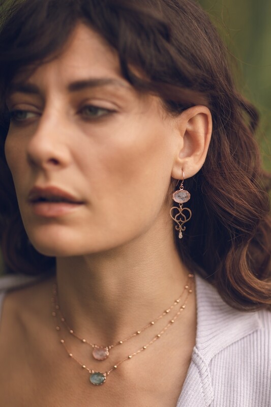 Orecchino arabesco collezione Cherry