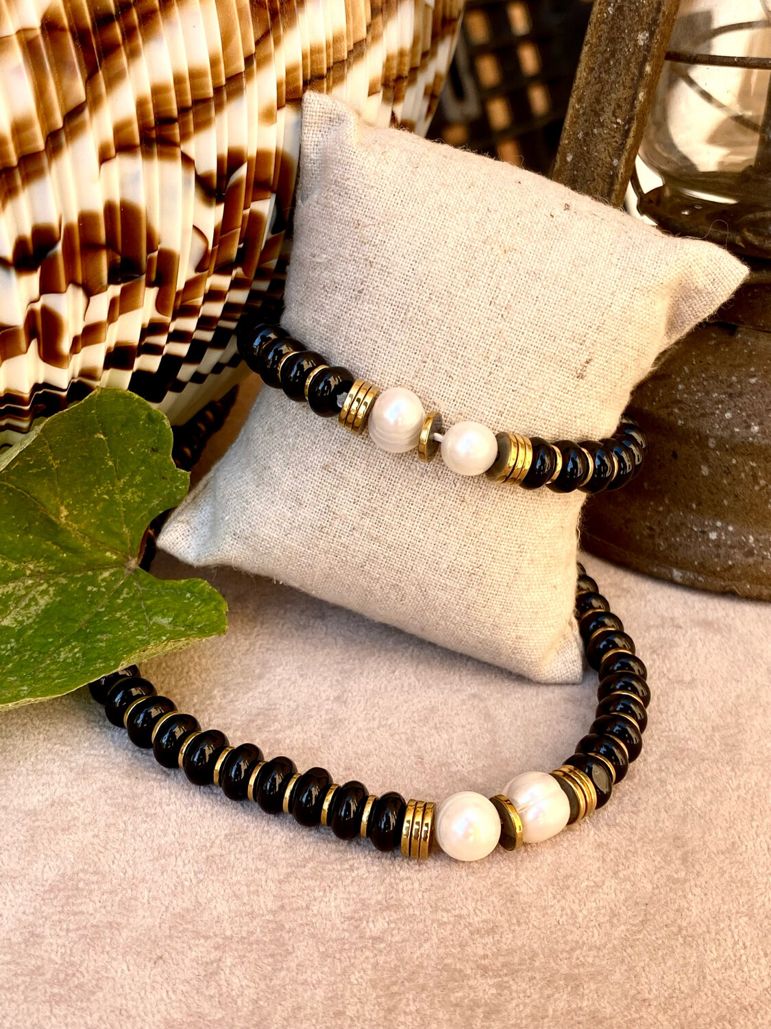 Collana e bracciale Gatsby