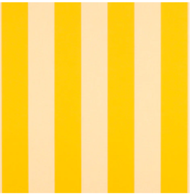 Sunbrella® Awning / Marine46&quot; Beaufort Yellow/White 6 Bar 5702