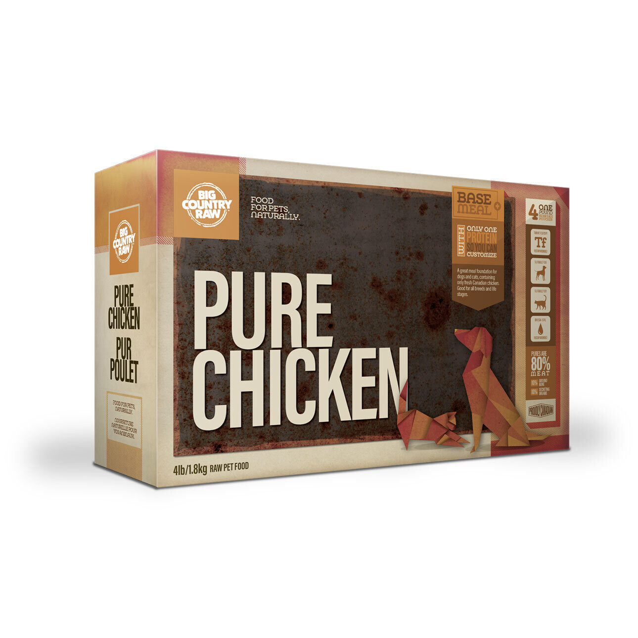 Pure Chicken Carton - 4lb