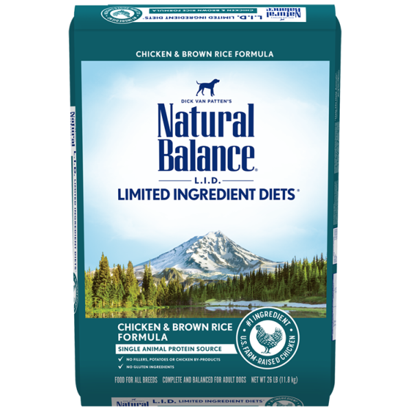 Natural Balance - Chicken and Brown Rice Adult - 26lb