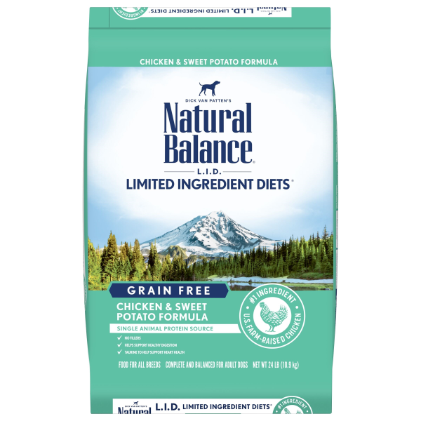 Natural Balance - Chicken and Sweet Potato Adult - 24lb