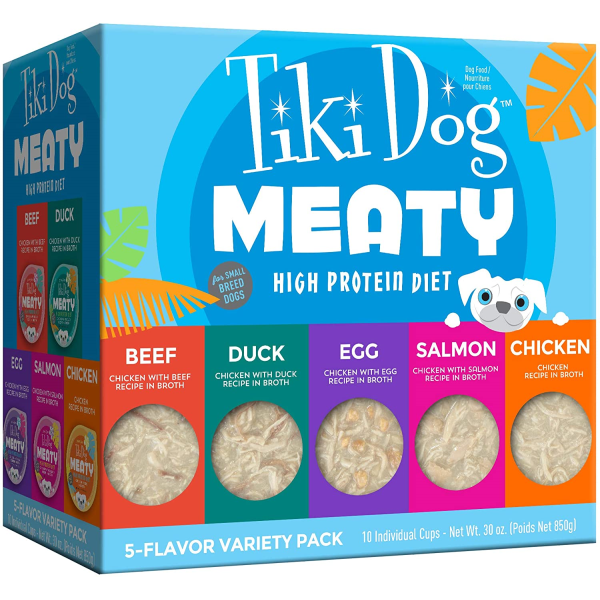 Tiki Dog Meaty Variety Pack 30oz