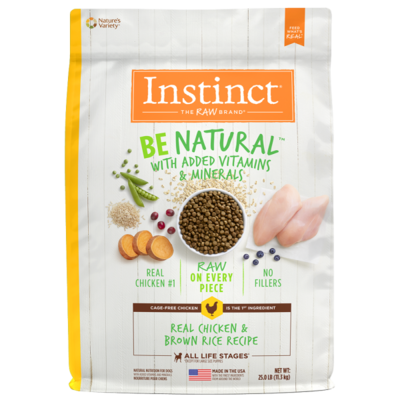 Be Natural Chicken & Brown Rice 25lb