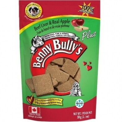 Benny Bully's Beef Liver and Real Apple 58g