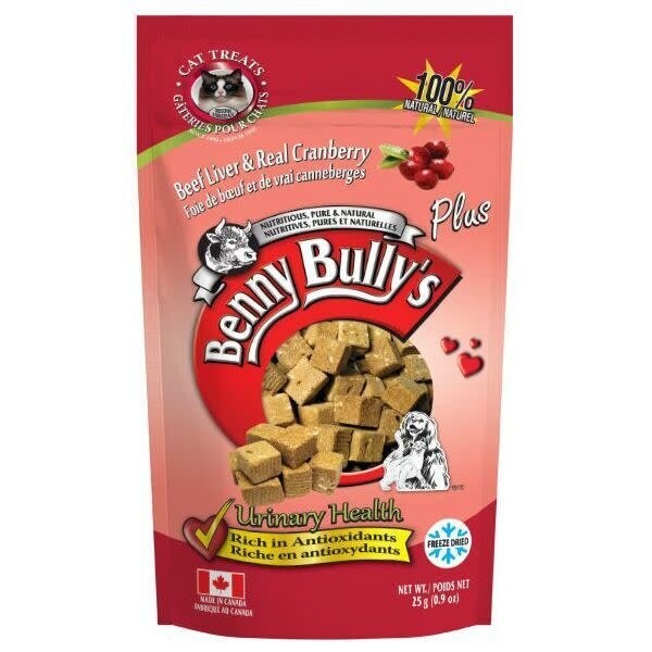 Benny Bully's Beef Liver and Real Cranberry 25g - Cat