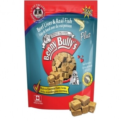 Benny Bully's Beef Liver and Real Fish 25g - Cat
