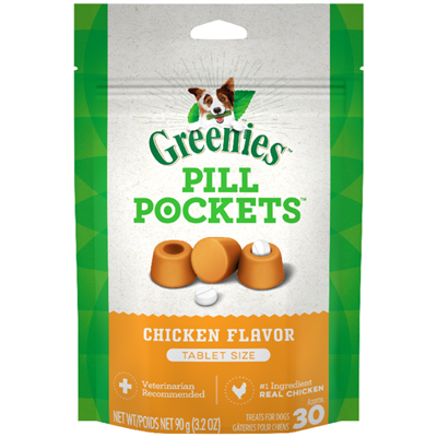Greenies Pill Pockets - Chicken Tablet 90g