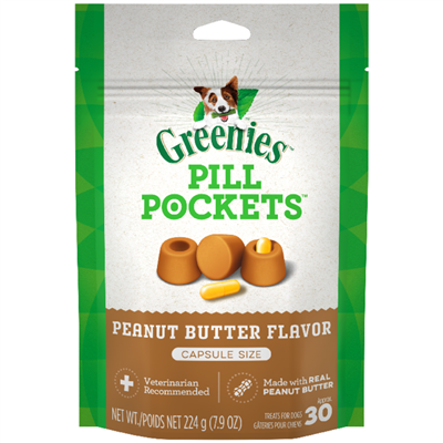Greenies - Pill Pockets Peanut Butter 30 Capsules