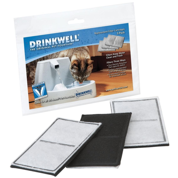 PetSafe Drinkwell Replacement Carbon Filters - 3 pack