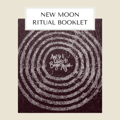 New Moon Ritual Booklet (PDF)