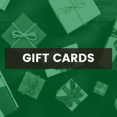 Gift Cards ($25-$500)