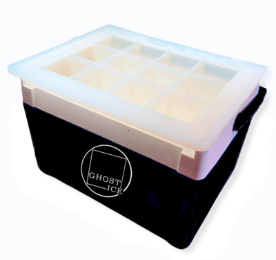 Ghost Ice System COMPACT (Tray / Cooler Combo) 12 Cavity
