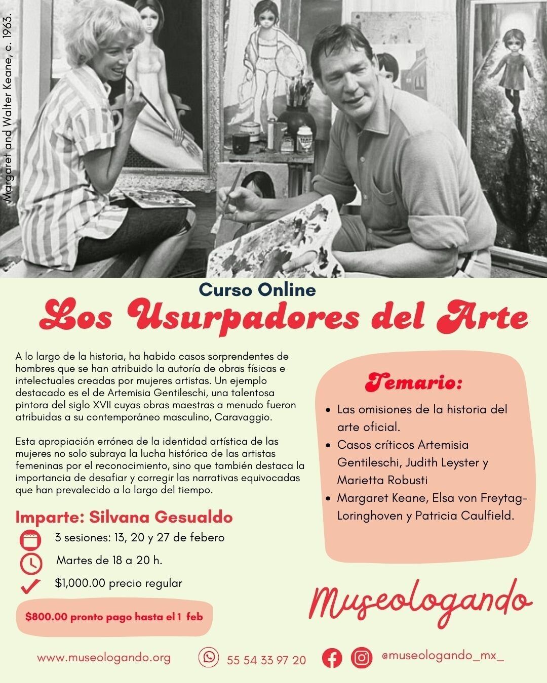 Curso Grabado: Los Ursurpadores del Arte