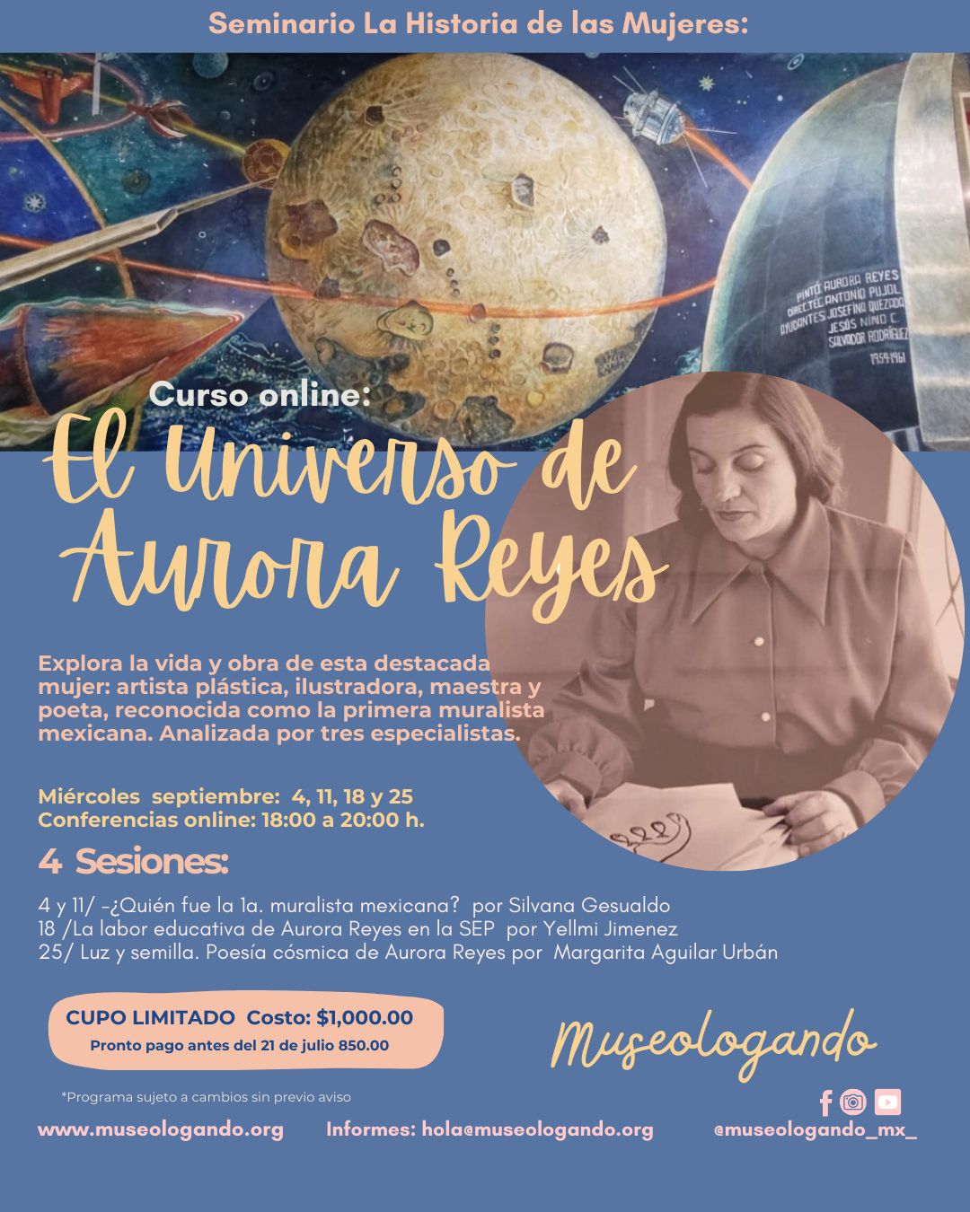 Curso: El Universo de Aurora Reyes
