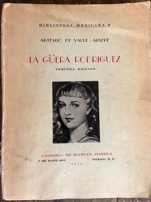 Libro: La Güera Rodríguez