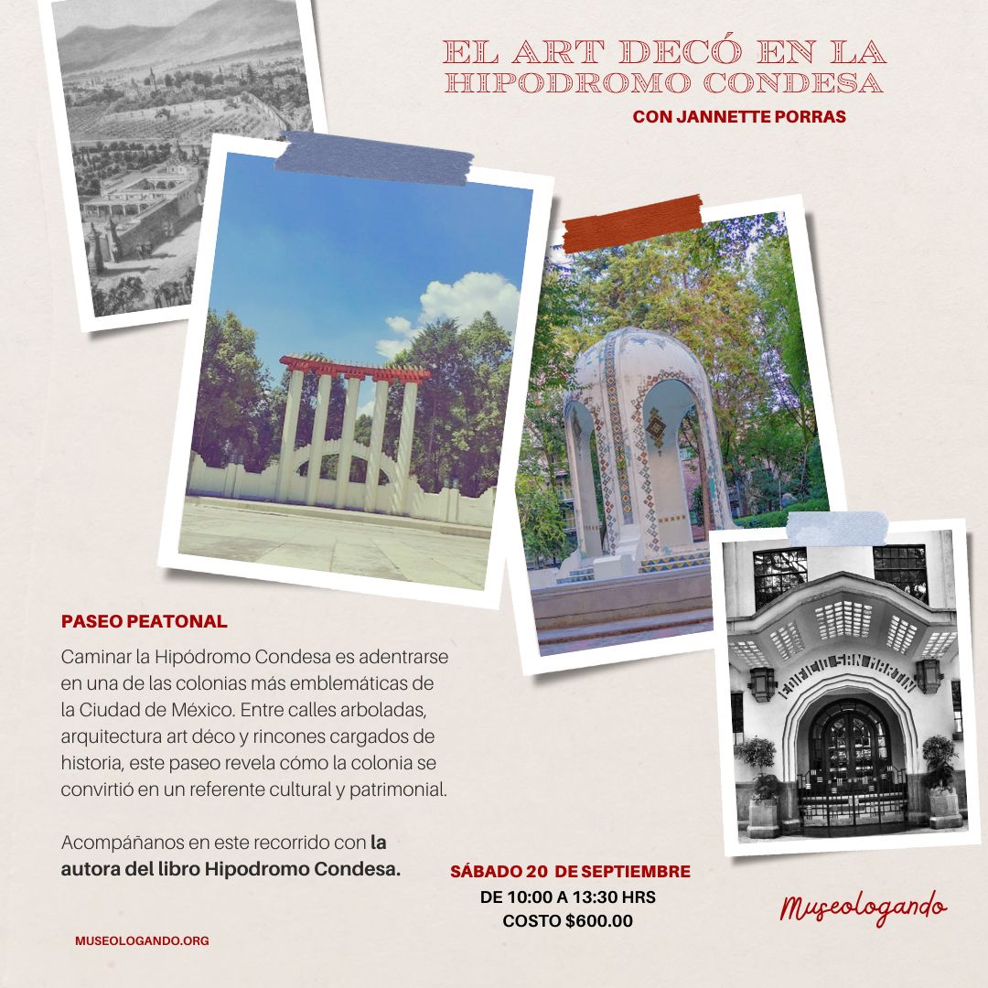 Paseo Peatonal El Art Deco en la Hipódromo Condesa