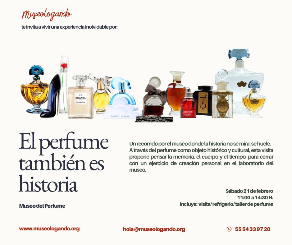 El perfume también es historia Experiencia en el Museo del Perfume