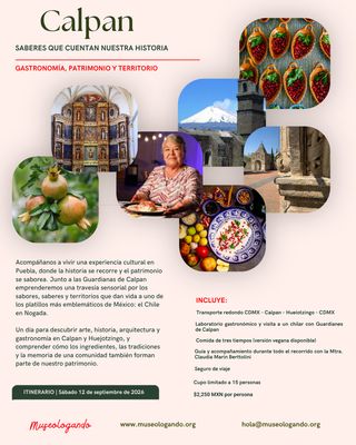 Calpan: Sabores que cuentan nuestra historia