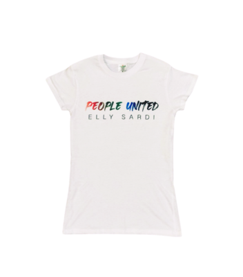 People United White Women's T