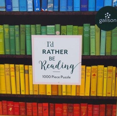 I'd Rather Be Reading -palapeli I'd Rather Be Reading -palapeli