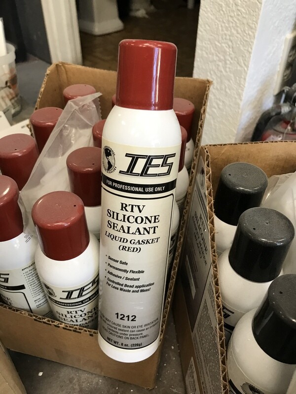 RTV Liquid Gasket-Red  Sensor Safe
