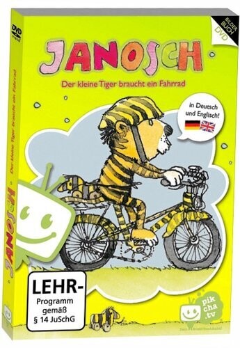 DVD-Shop - Janosch - Der kleine Tiger braucht ein Fahrrad - Bilderbuch