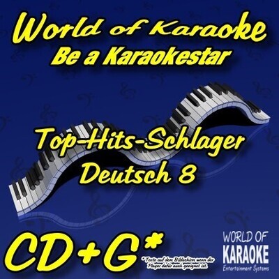 World Of Karaoke - Deutsch 8 - Karaoke CD