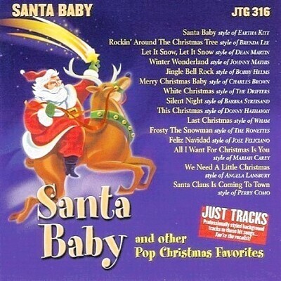 JTG 316 - Santa Baby - And Other Pop Christmas Favorites - Karaoke