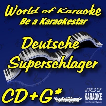 Deutsche Superschlager - Karaoke-Playbacks von WOK - Datenstick