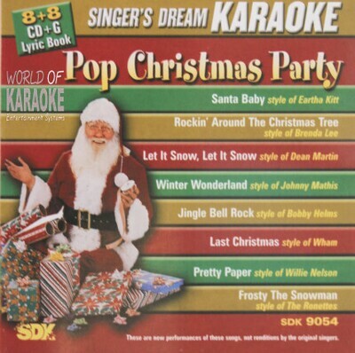 Pop Christmas Party – SDK 9054 – Karaoke Playbacks