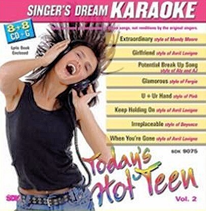 Today's Hot Teen - Vol. 2 - Karaoke Playbacks - CD+G - SDK 9075 (B-Ware)