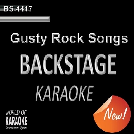 Backstage Karaoke Gusty Rock Songs - Playbacks CD+G 4417