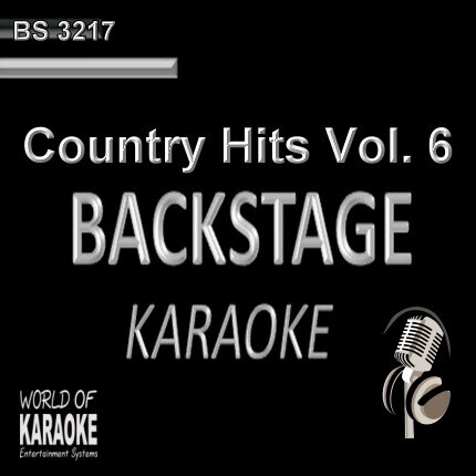 Country Hits Vol.6 – Karaoke Playbacks – BS 3217 - Top Country-Playbacks