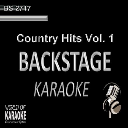 Country Hits Vol. 1 – Karaoke Playbacks – BS 2717 - Top-Country-Playbacks