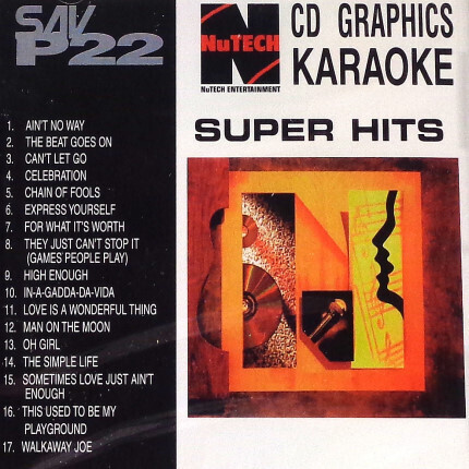 NuTech-P-22-Karaoke – Unvergessene Playbacks - CD+G