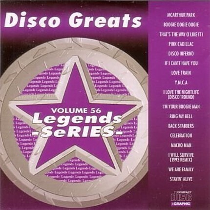 Legends Karaoke Volume 56 - Disco Greats - Playbacks