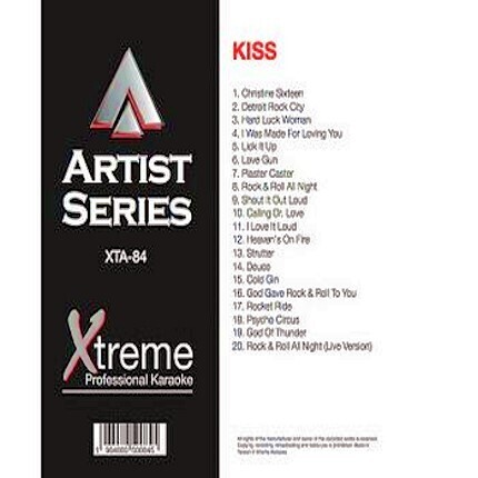 KISS - Karaoke Playbacks - xta84 - Karaoke-Rarität