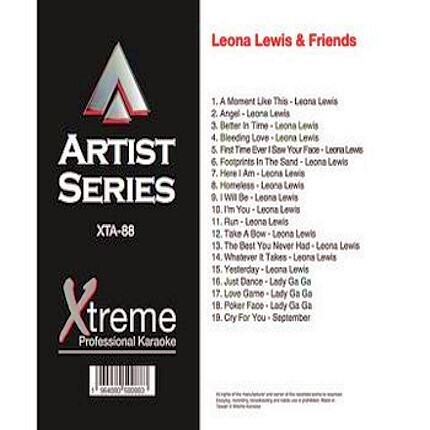 LEONA LEWIS & FRIENDS - xta88 - Karaoke Playbacks