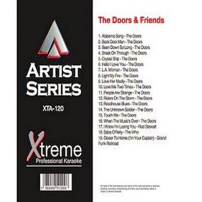 THE DOORS & FRIENDS - XTA-120 - Karaoke Playbacks THE DOORS & FRIENDS - XTA-120 - Karaoke Playbacks