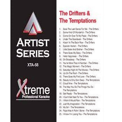 THE DRIFTERS & THE TEMPTATIONS - Karaoke Playbacks - xta58 - Beste Oldies