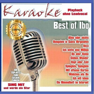 Best of IBO - Schlager-Karaoke - CD
